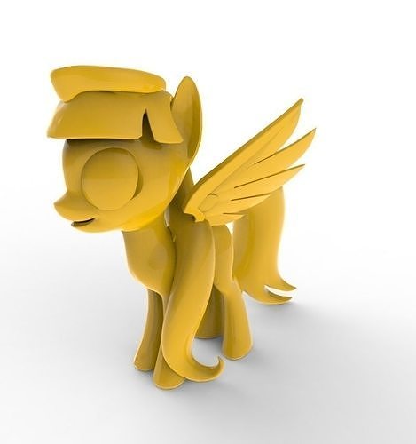 Little Pony 3D model 3D printable | CGTrader