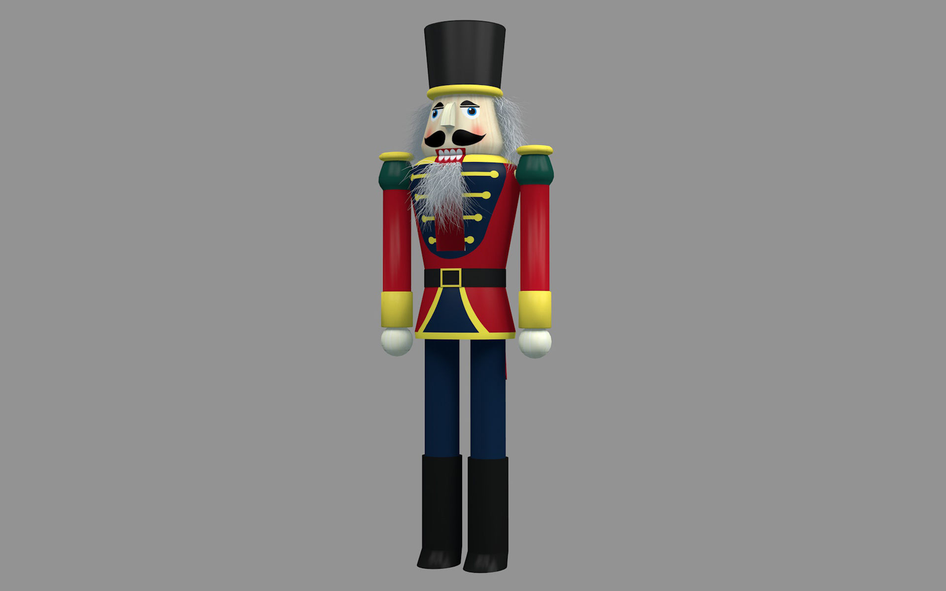Nutcracker 3D model CGTrader