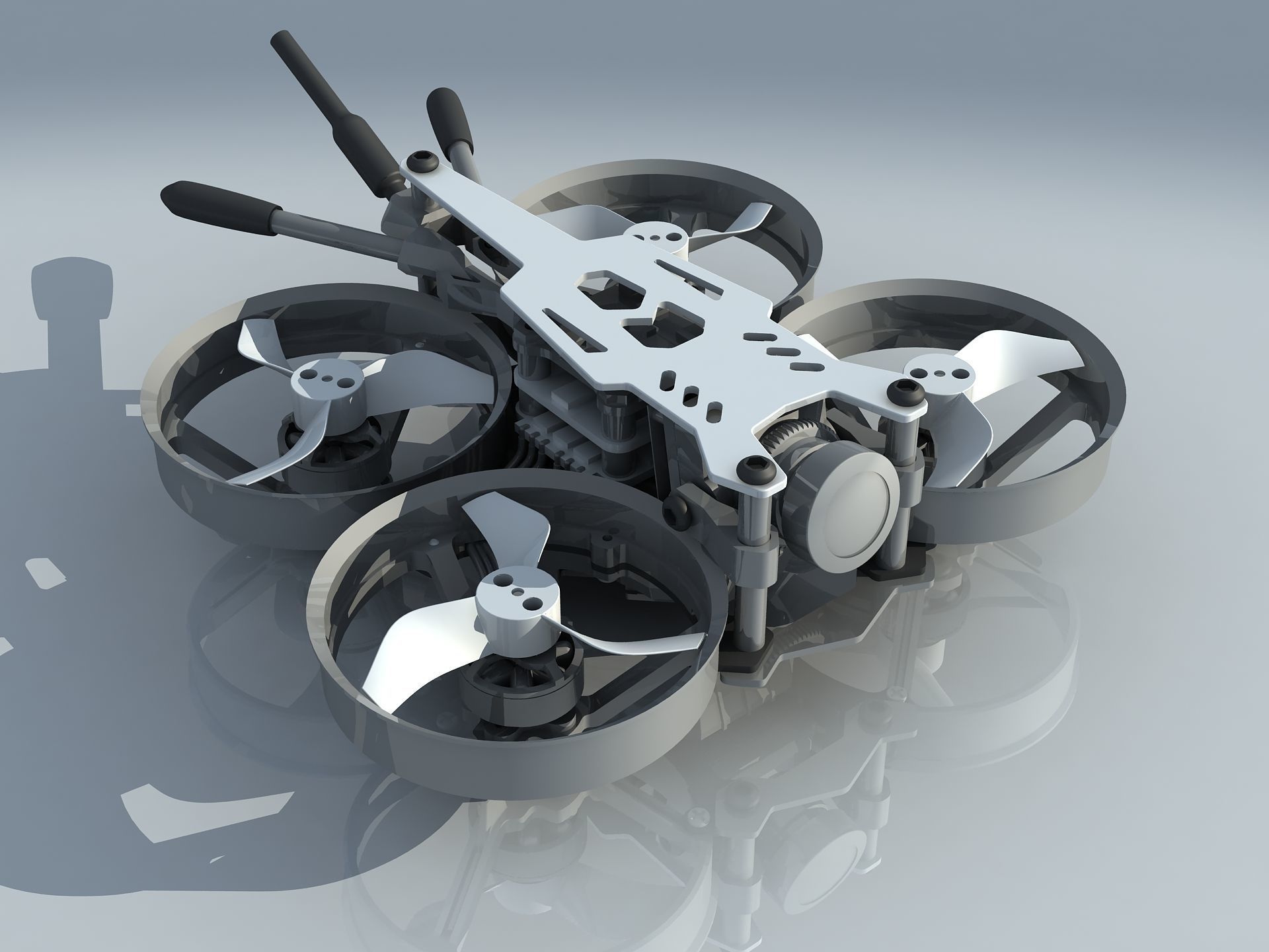 Bionic dragonfly four-axis Quadcopter UAV aircraft