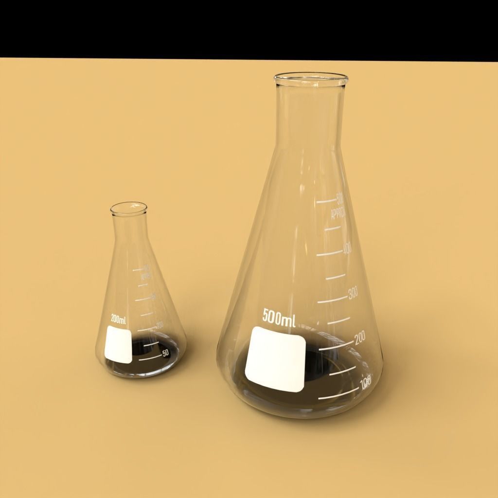 Lab Equipment PACK 1 3D model CGTrader