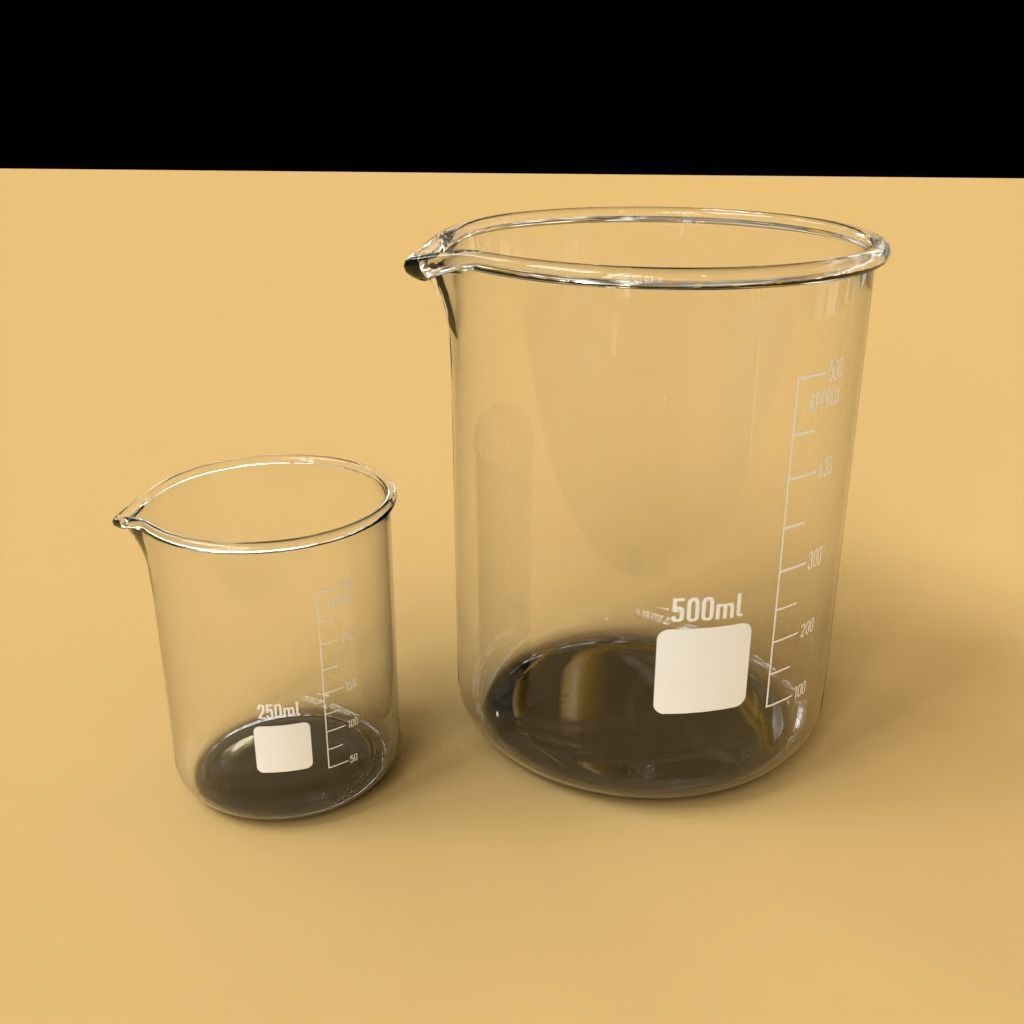 Lab Equipment PACK 1 3D model CGTrader