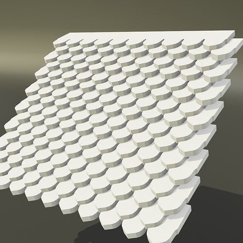10 Shingles jigs Pack - 140mm lenght - 20 shapes 3D model 3D printable | CGTrader