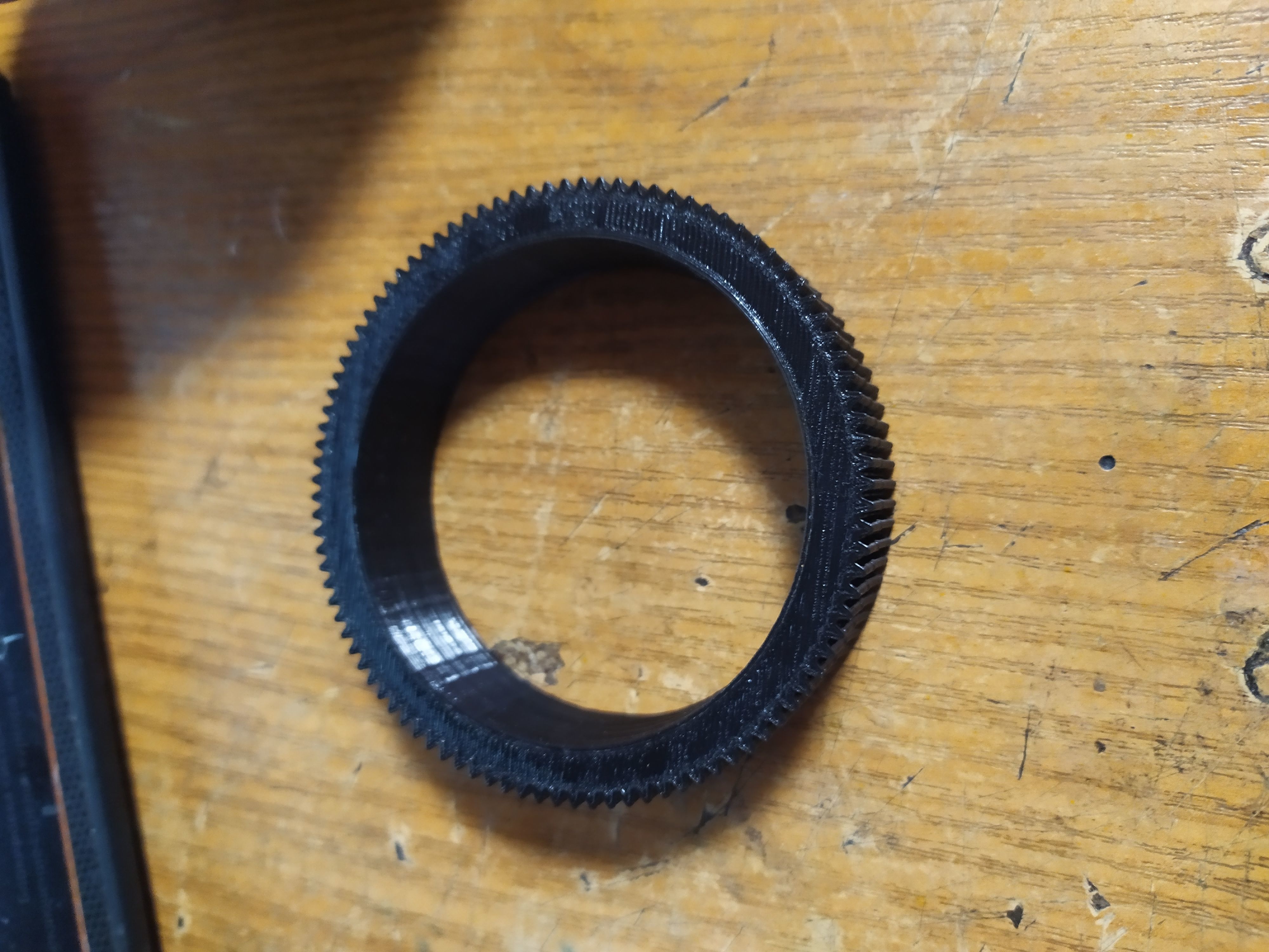 Cinematics DSLR Lens Follow Focus Gear Ring 65mm Inner Diameter 3D