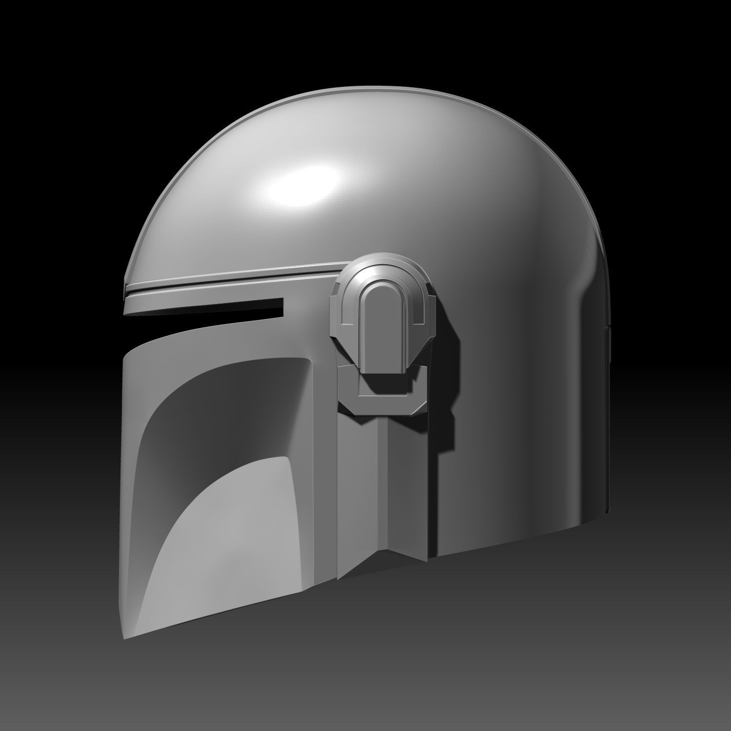Mandalorian Helmet 3D Printable Model 3D model 3D printable | CGTrader
