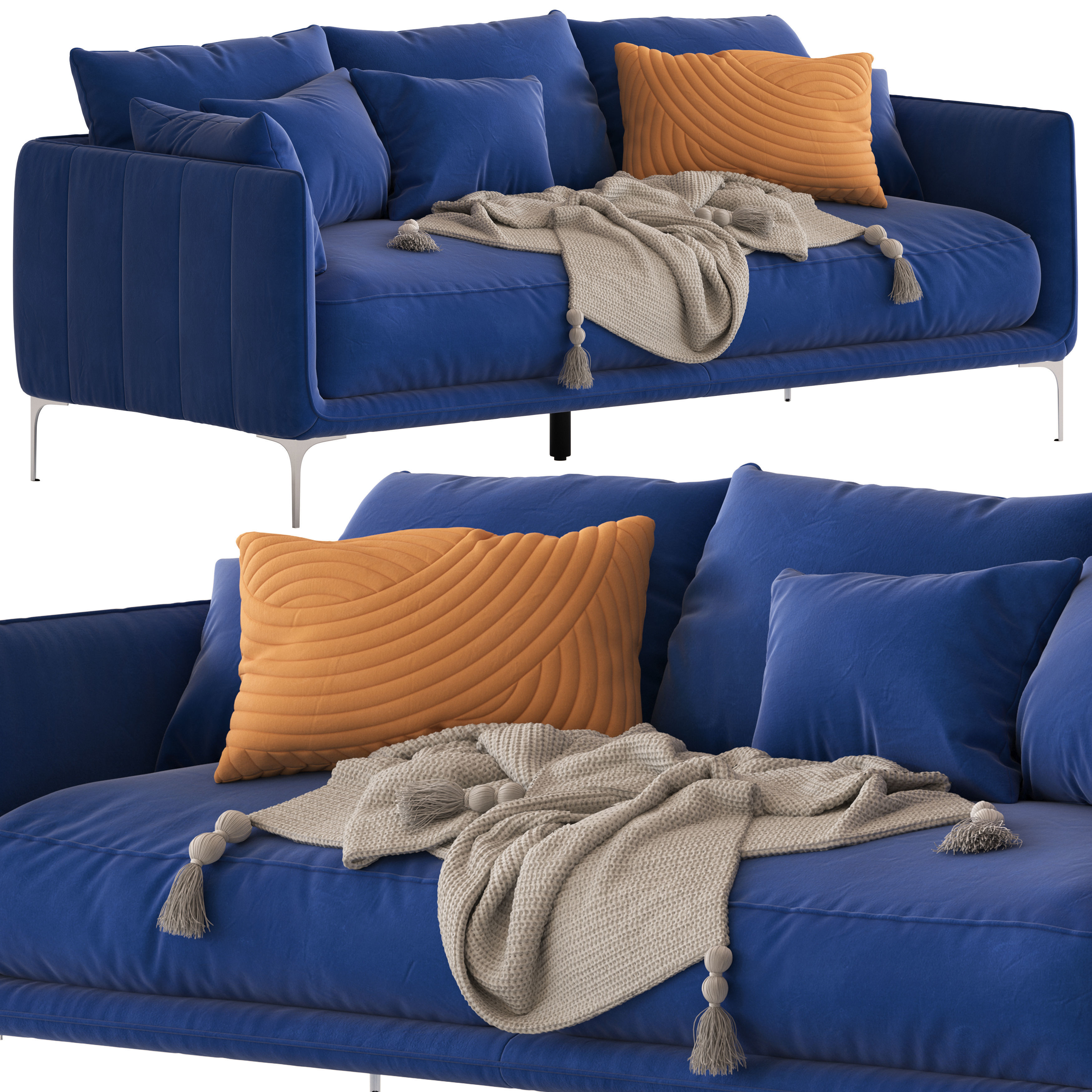 Freedom Andrea 3Seater Sofa 3D CGTrader