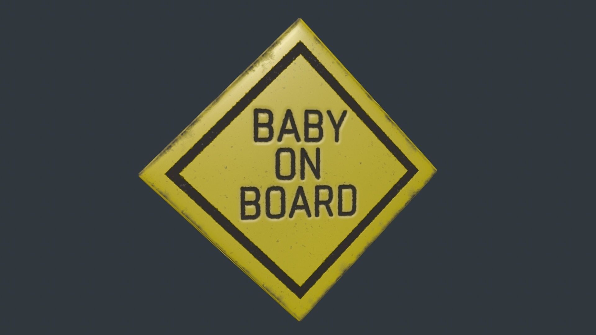 Baby on Board Sign