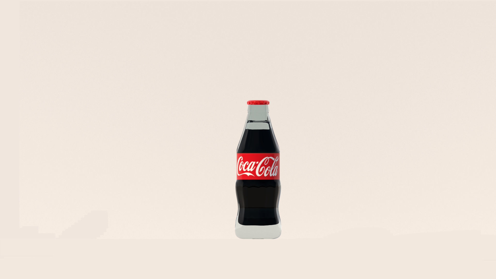 3D model CocaCola Bottle rigged and animated VR / AR / low-poly rigged ...