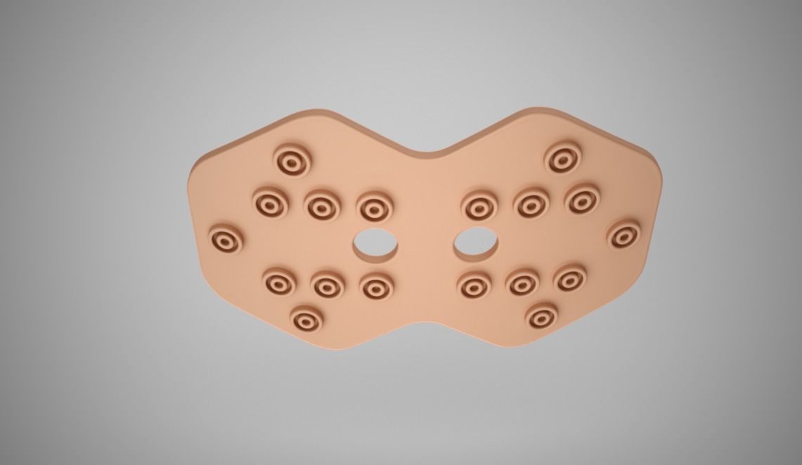 Authentic Drawstring Buckle 3D model 3D printable | CGTrader