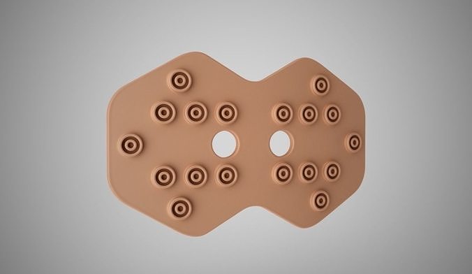 Authentic Drawstring Buckle 3D model 3D printable | CGTrader