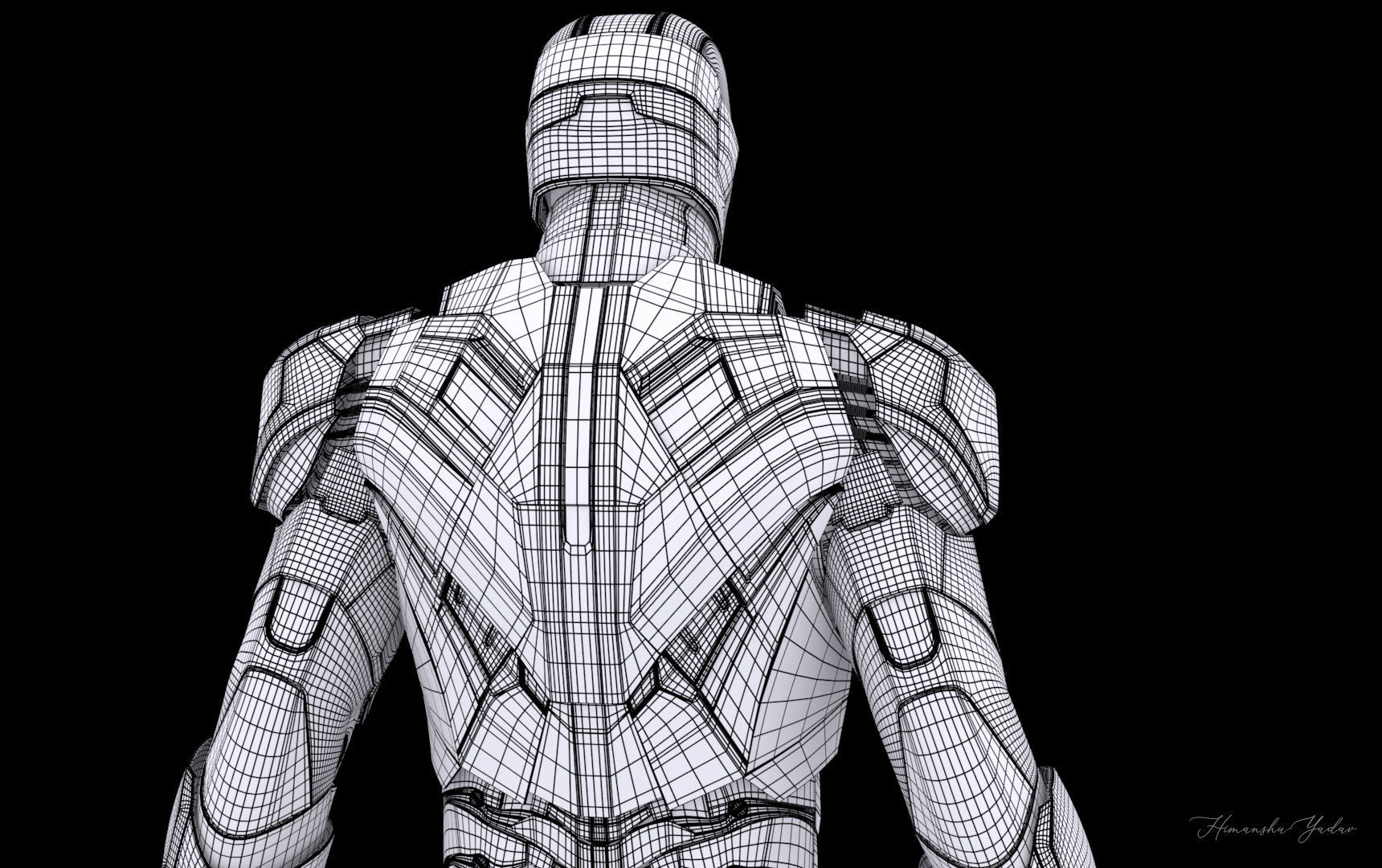 3D model Iron man Mark 42 3d model VR / AR / low-poly | CGTrader