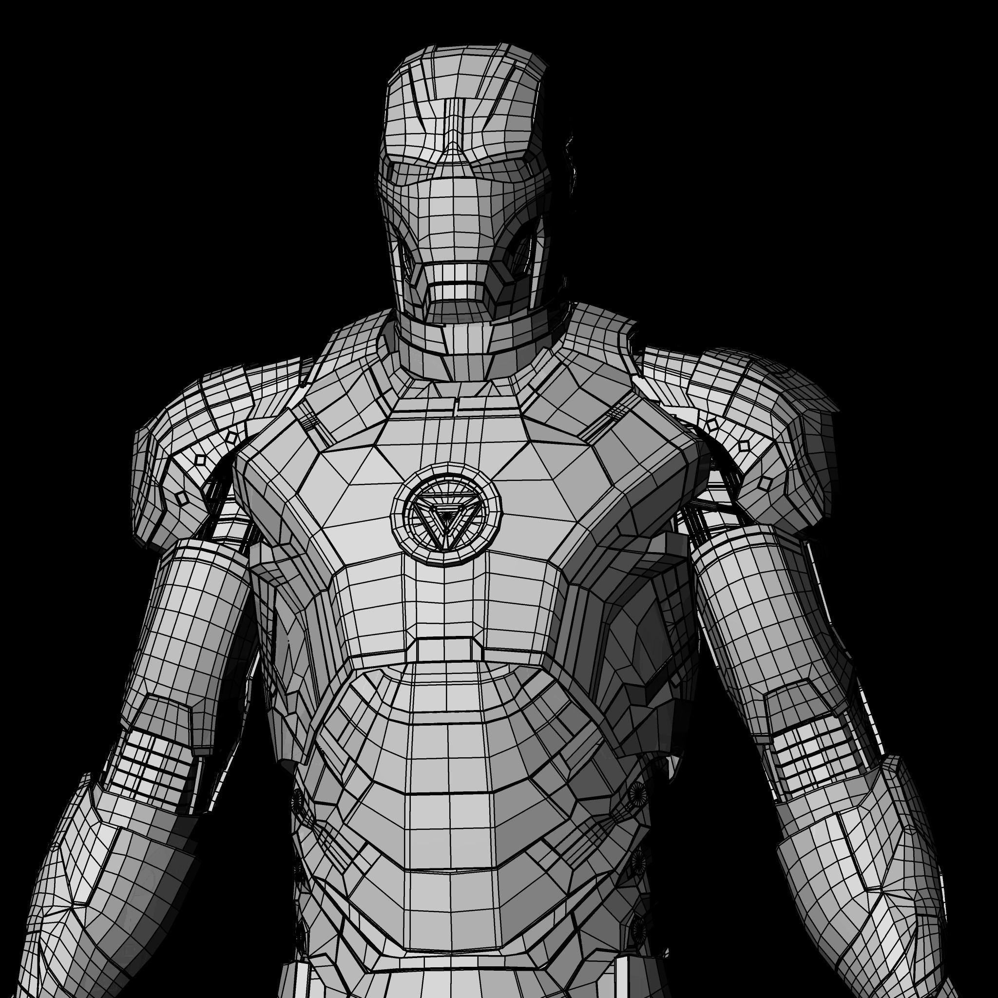 3D model Iron man Mark 42 3d model VR / AR / low-poly | CGTrader