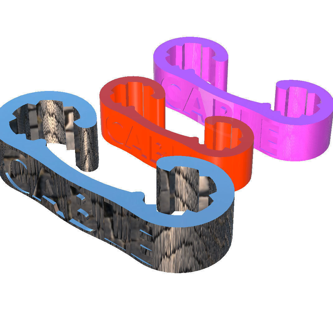 Clip cable storage