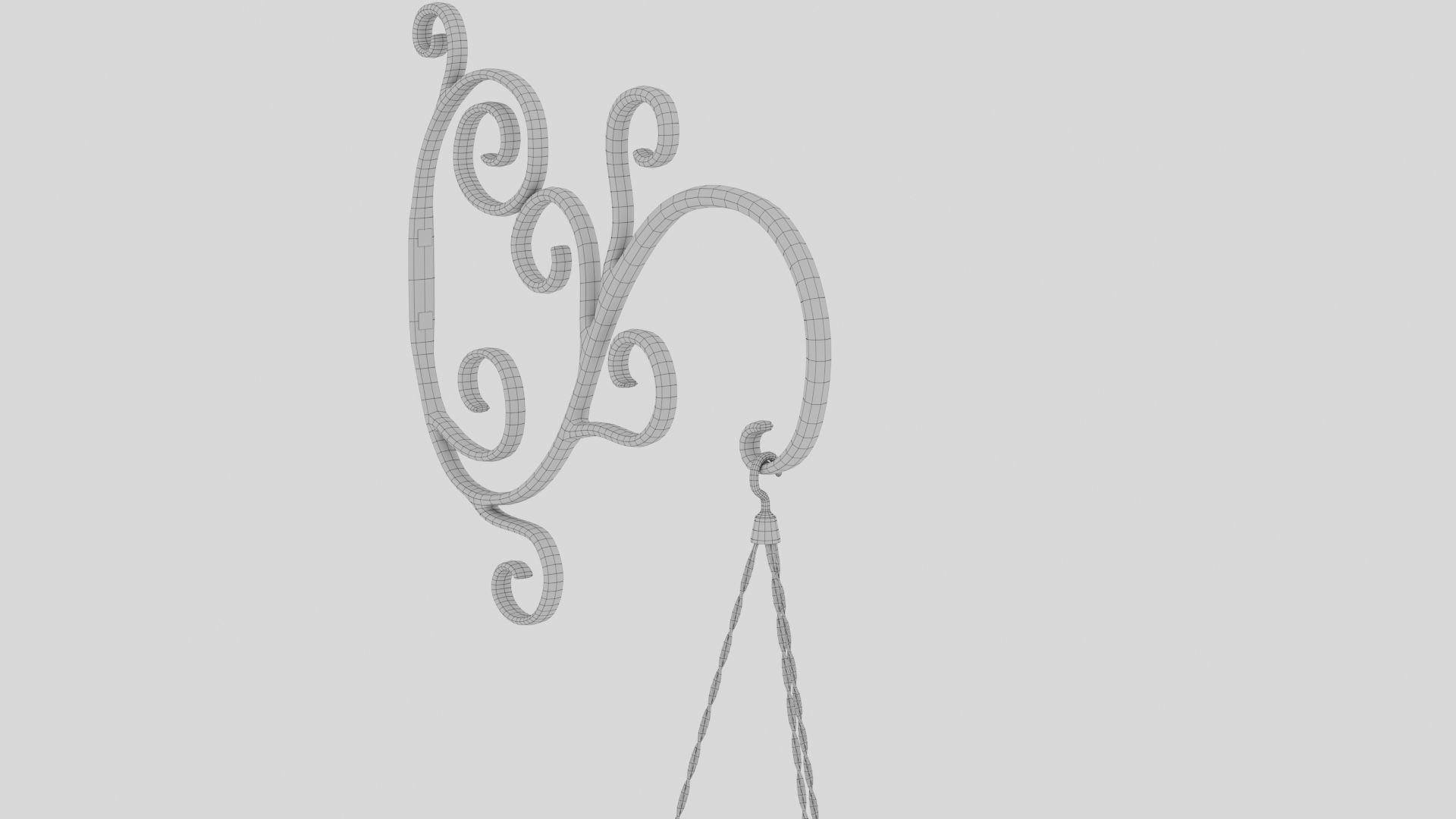 Hanging flower 3D model CGTrader