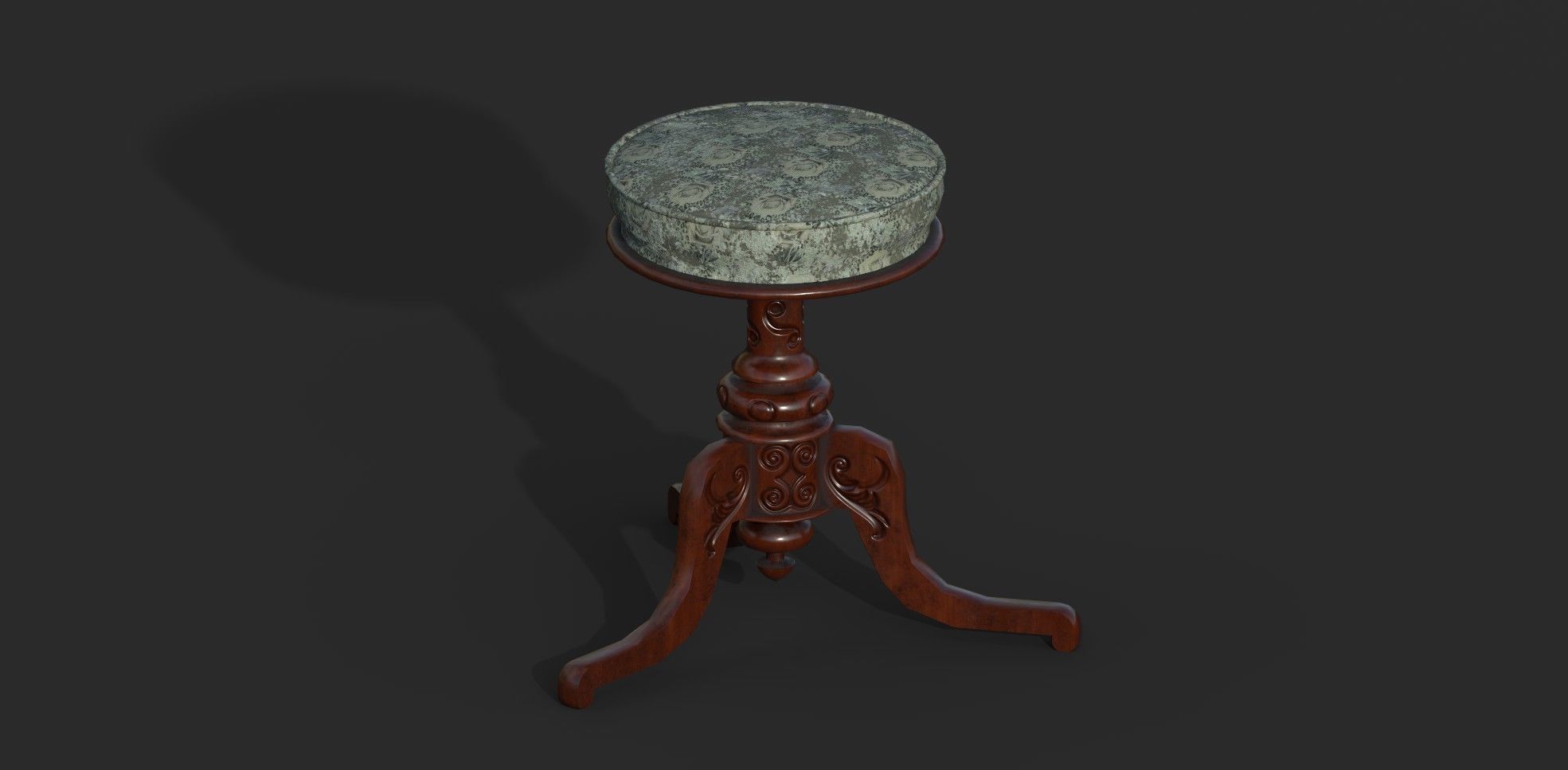 Victorian Piano Stool