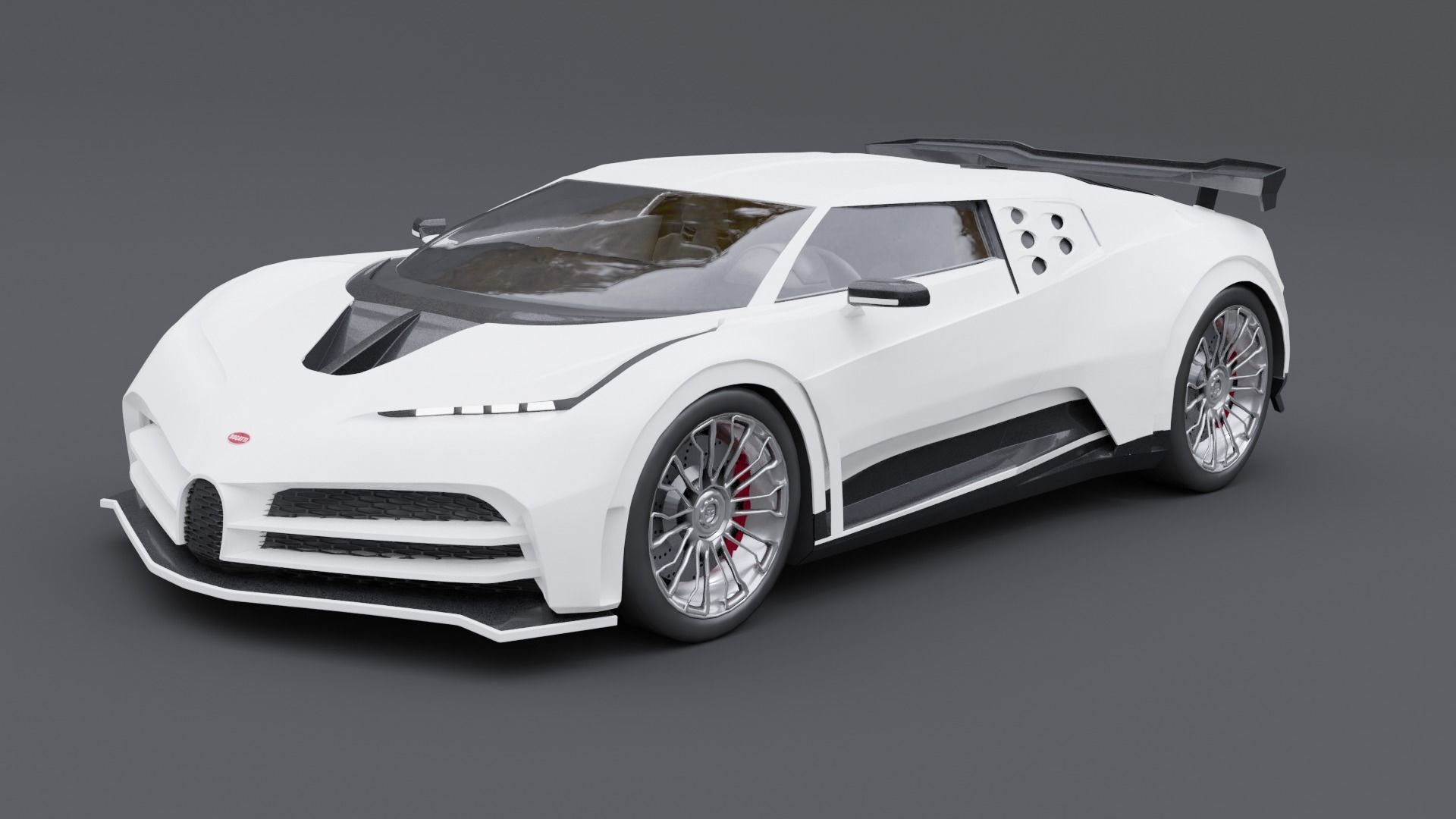 Bugatti Centodieci 3D CGTrader