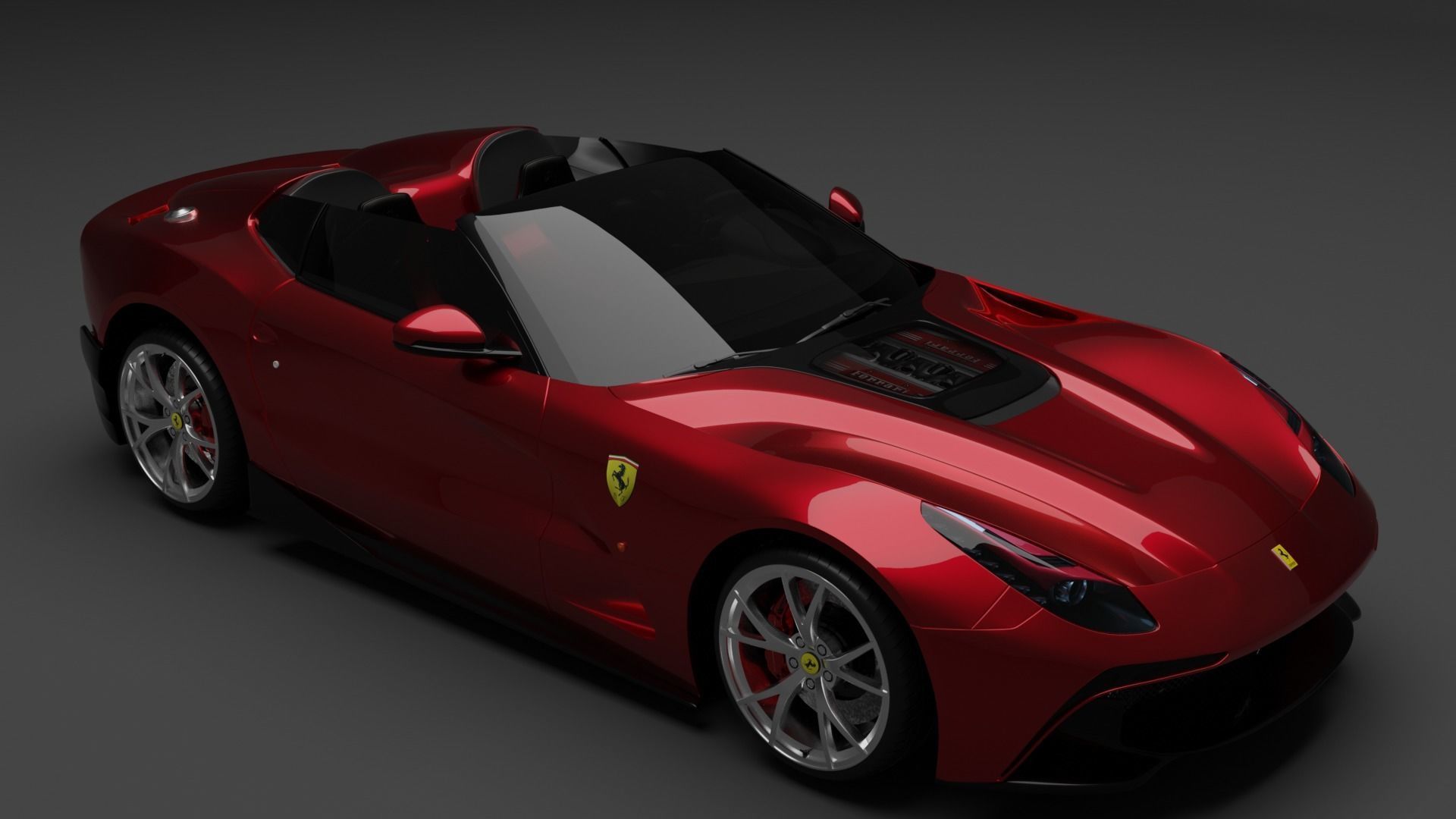  Ferrari F12 TRS 3D model