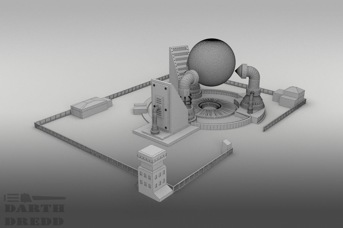 Red Alert 2 Soviet Iron Curtain 3D model CGTrader