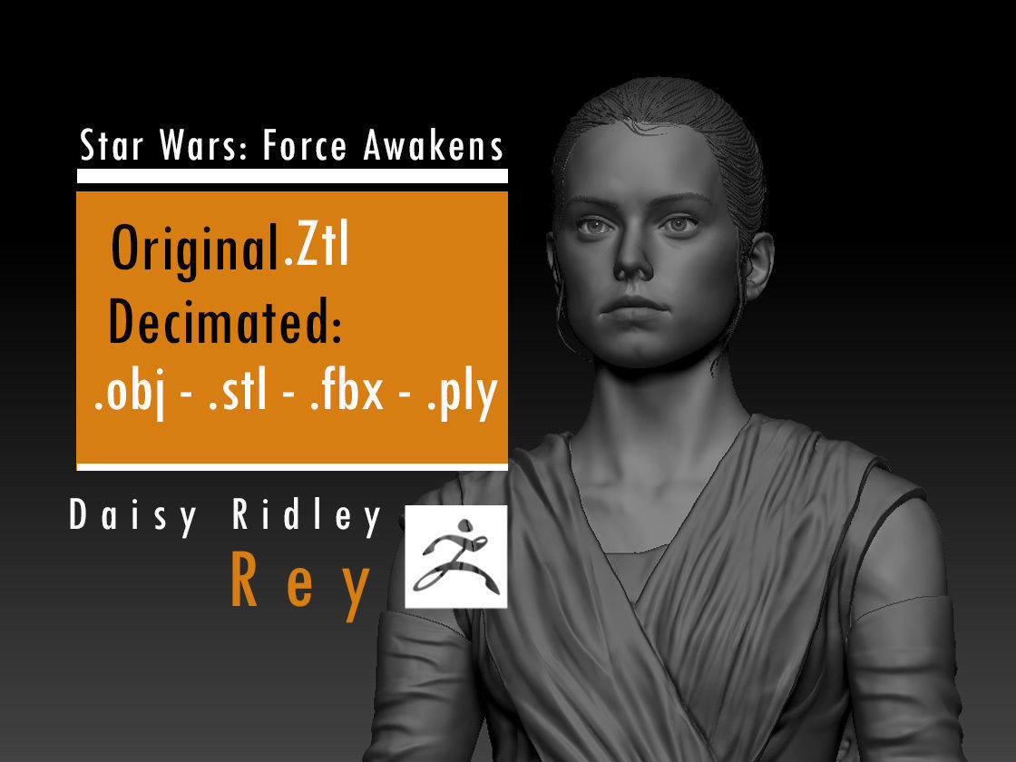 Daisy Ridley - Rey - Star Wars