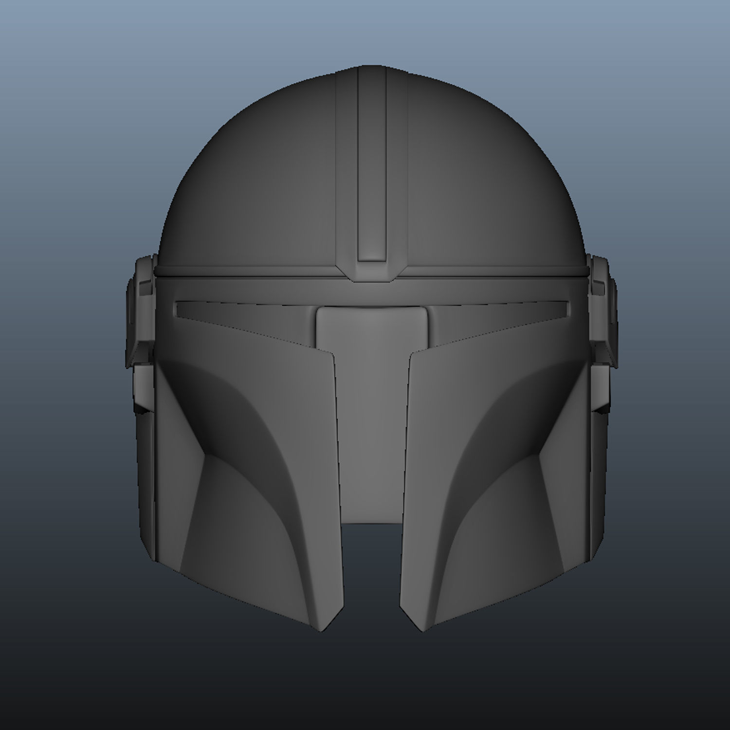 Mandalorian Helmet 3D model 3D printable | CGTrader
