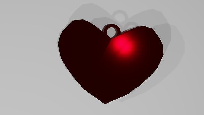 Printable heart free 3D model 3D printable | CGTrader