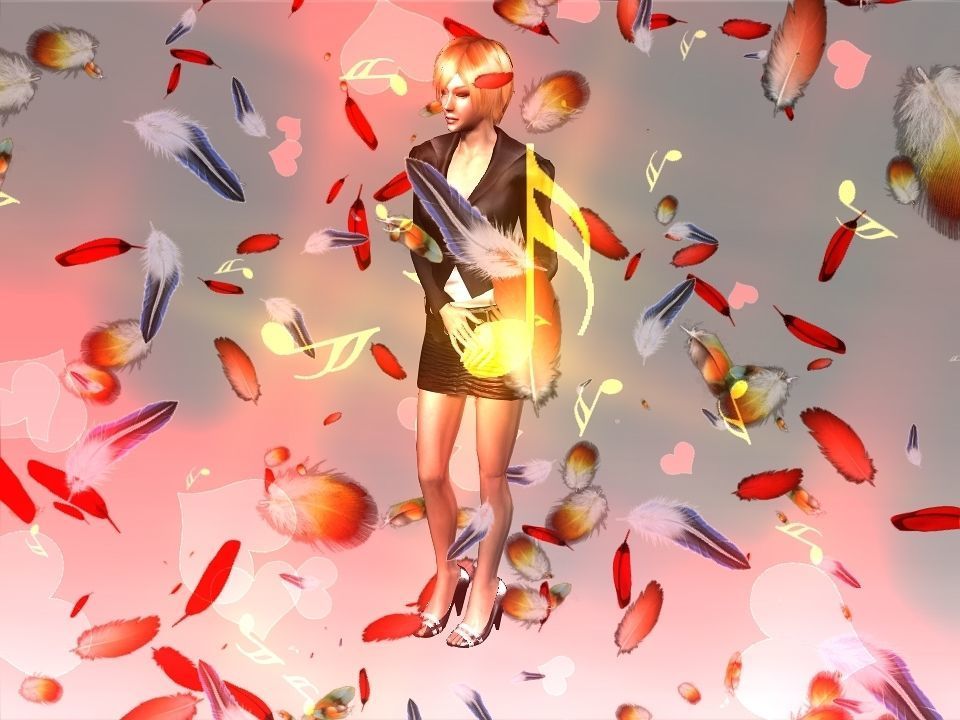 Rising particles collection for iclone