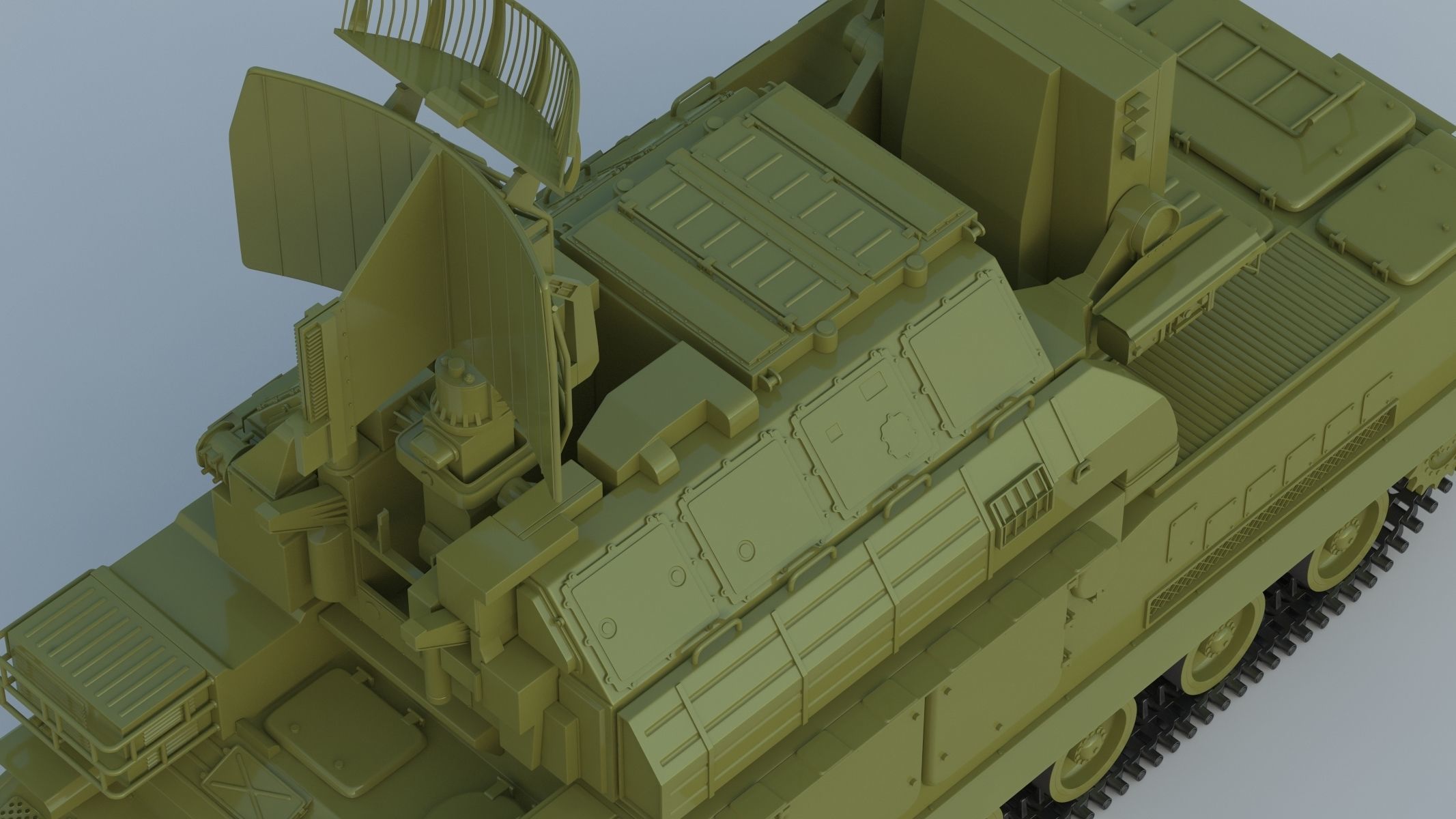 9K330 Tor SA-15 Gauntlet 3D model | CGTrader