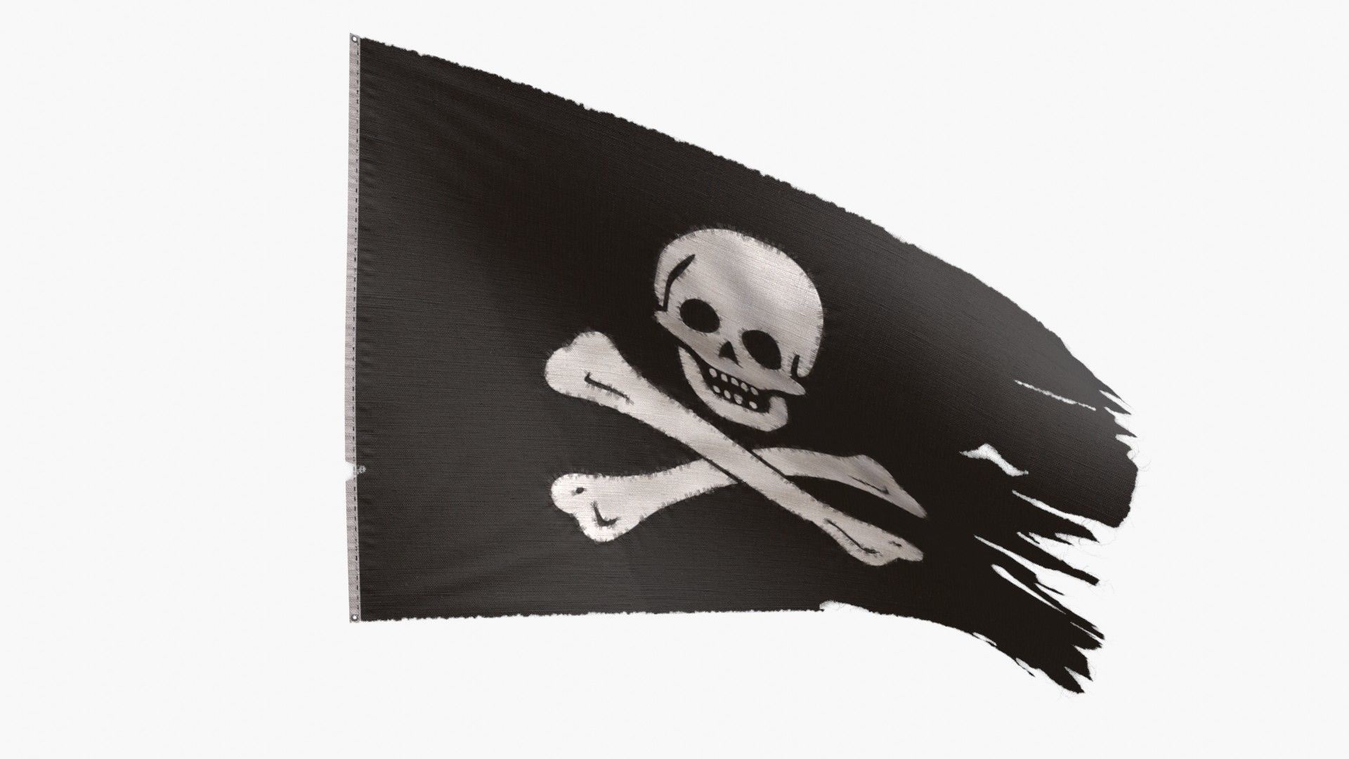 3D model Pirate Flag Edward England CGTrader