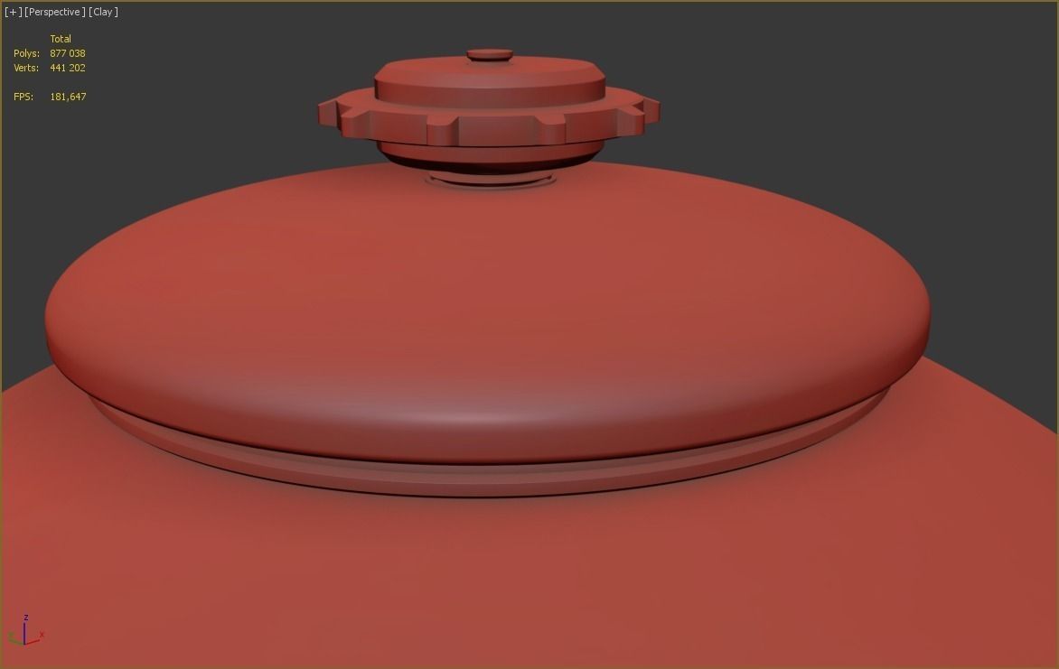 Wine Egg Tank 3D model CGTrader