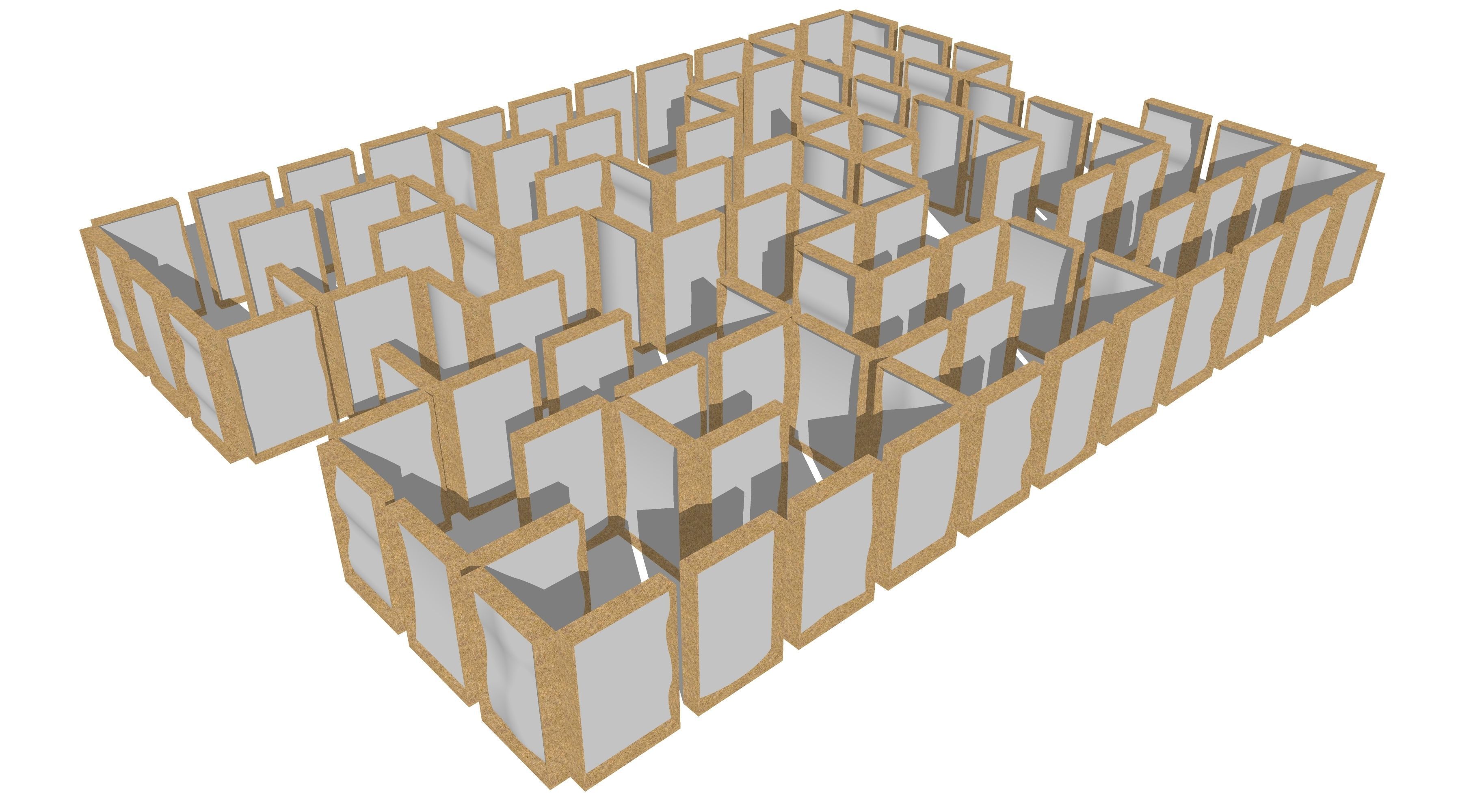 3D model Mirror Maze CGTrader