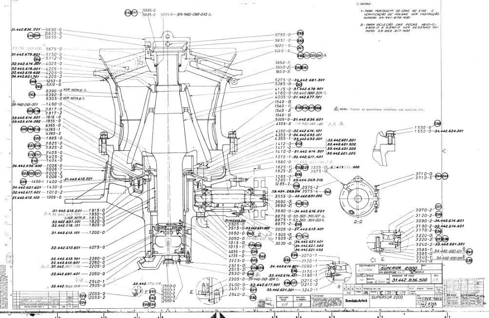 Sandvik H2800 Cone Crusher Complete Drawing 3D model