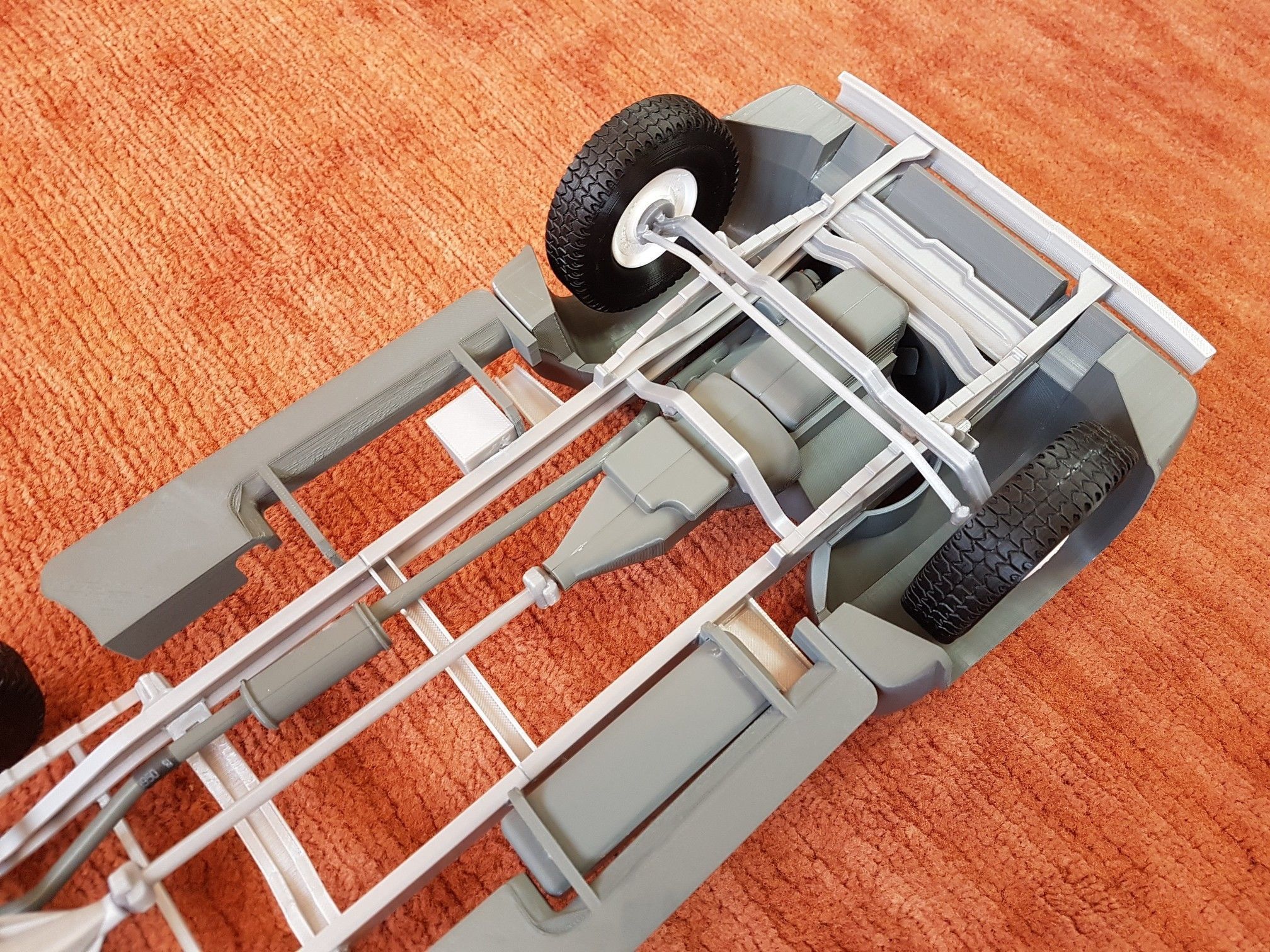 Ford F100 1955 detailed scale model kit 3D model 3D printable CGTrader