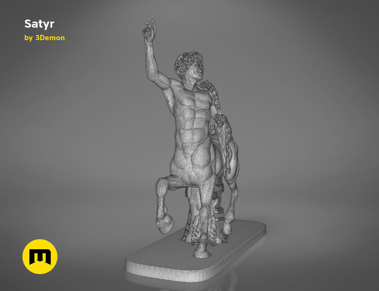Centaur Figure 3D model 3D printable | CGTrader