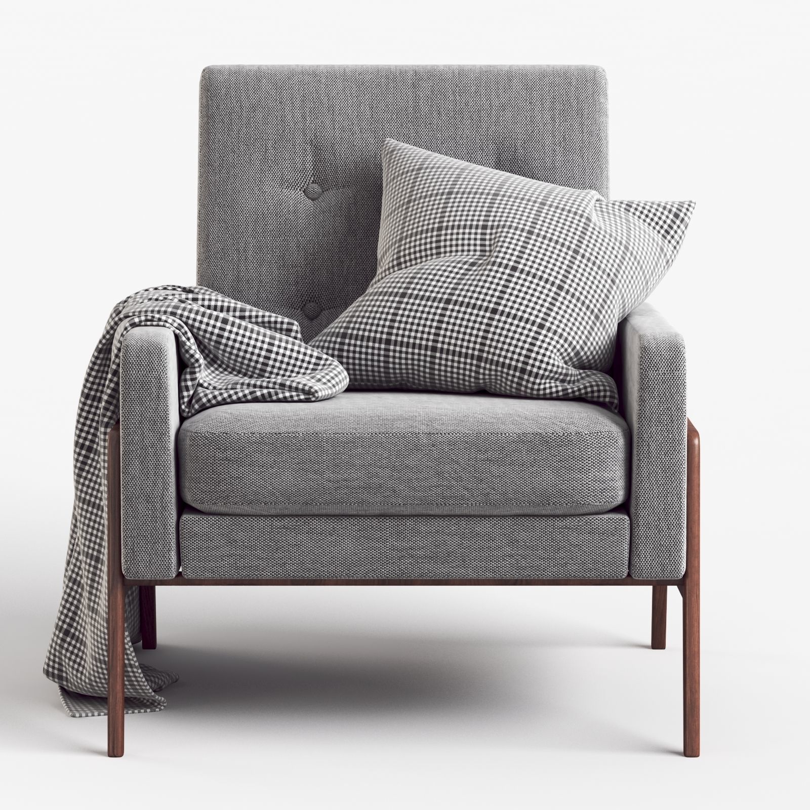 Article Nord Galaxy Gray Chair 3D model CGTrader