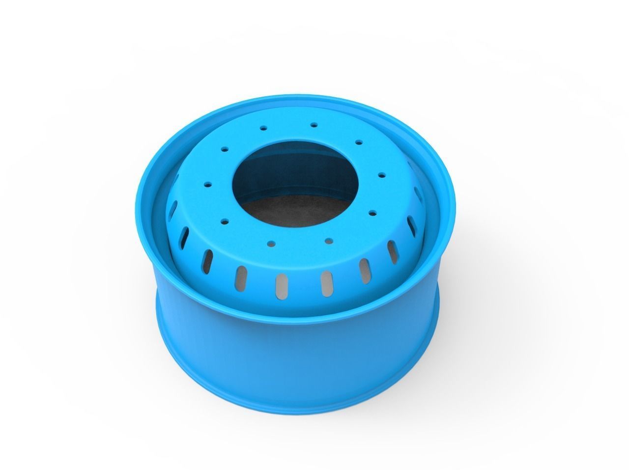 TRUCK WHEEL 3D model 3D printable | CGTrader