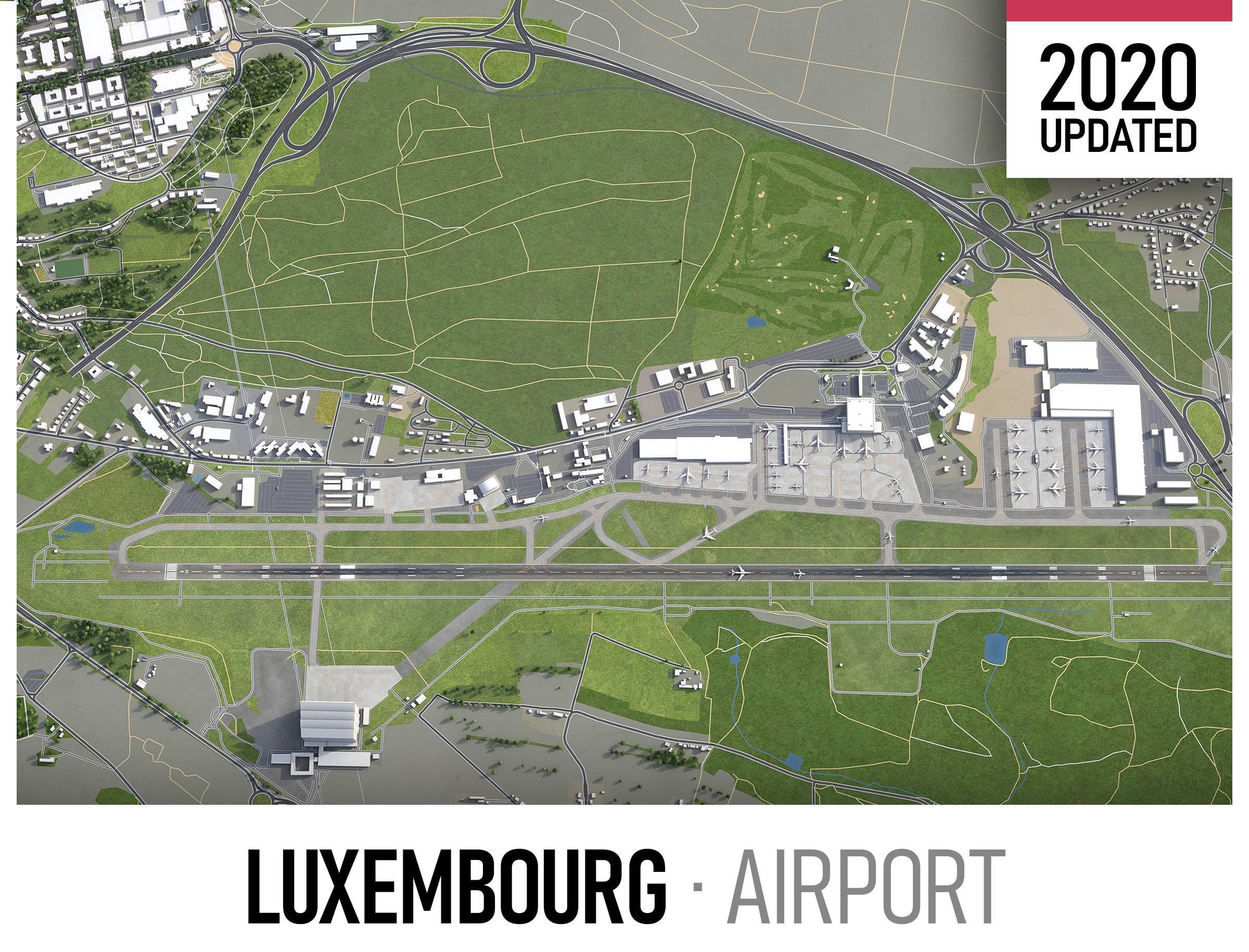 Luxembourg Airport - LUX