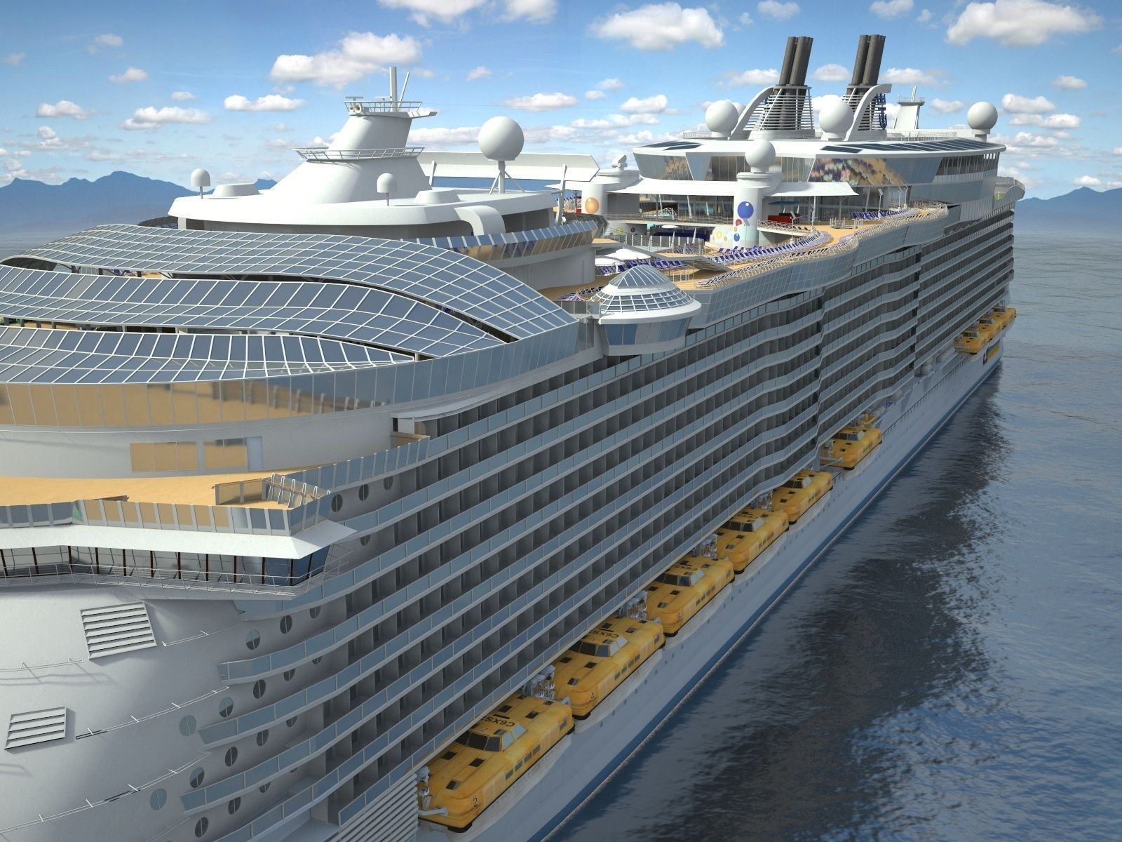 Oasis of the Seas Cruise Ship 3D model | CGTrader
