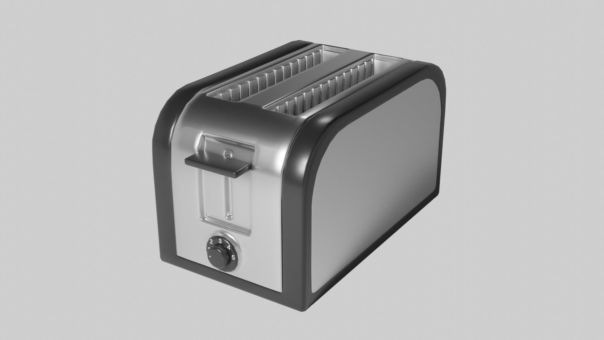 3D model 2-Slice Toaster VR / AR / low-poly | CGTrader