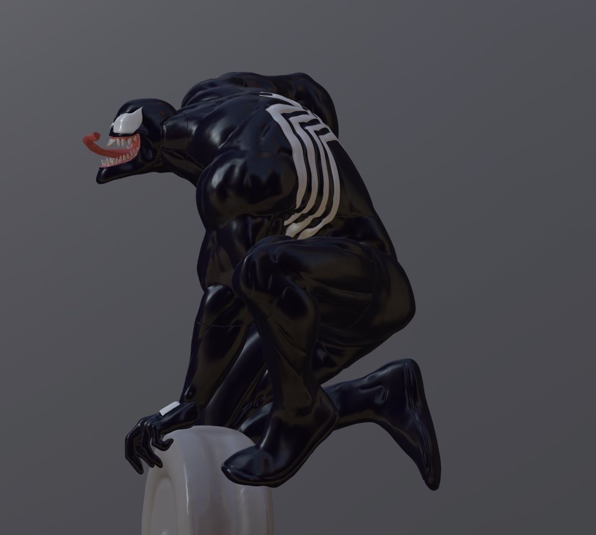 Venom rip Parker 3D model 3D printable | CGTrader