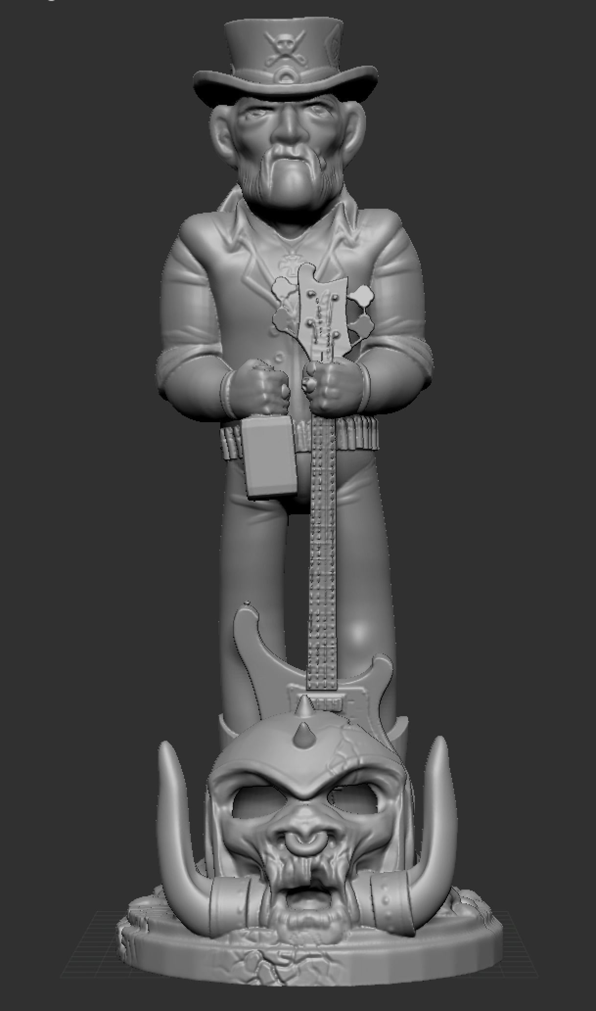 Lemmy is Motorhead 3D model 3D printable | CGTrader