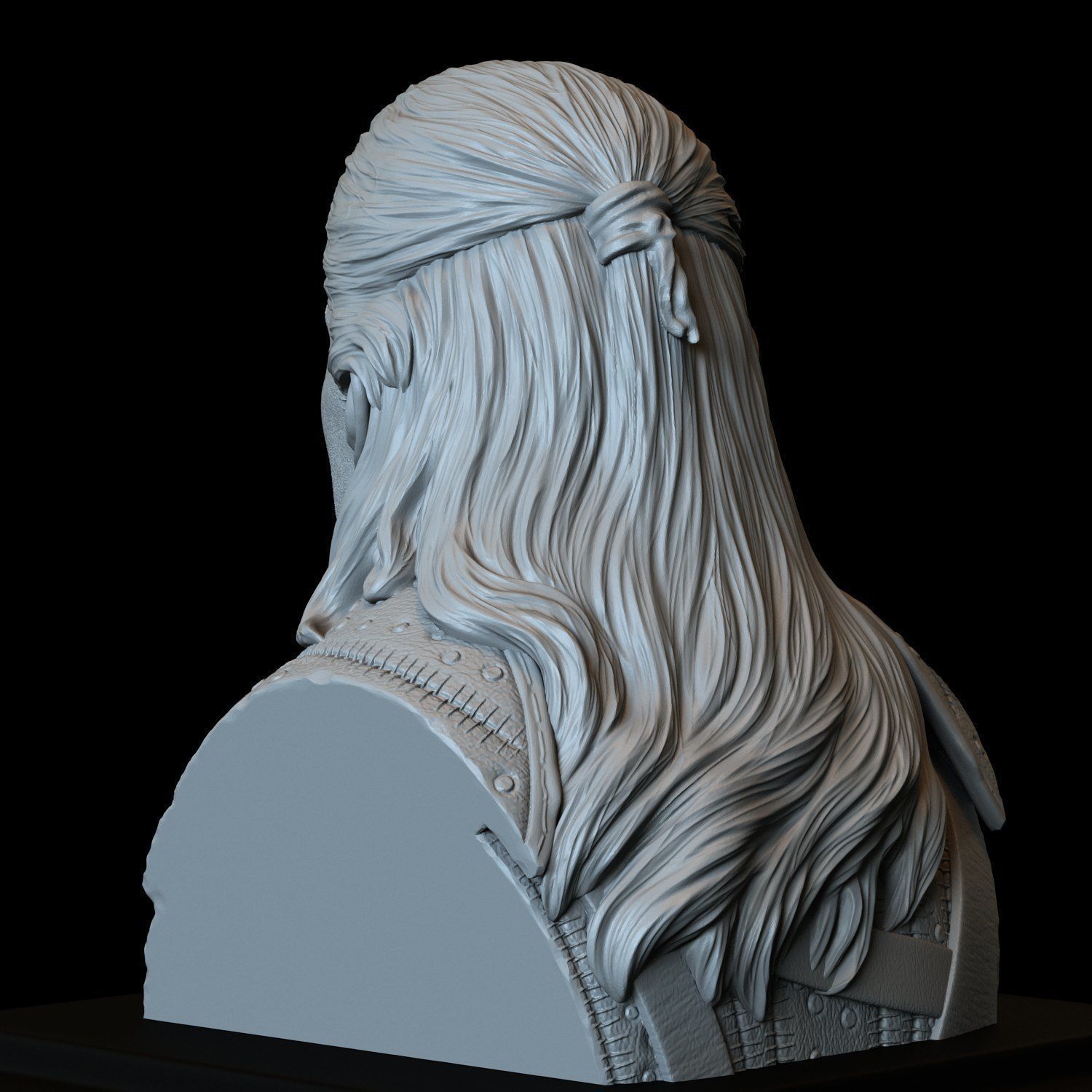 Geralt of Rivia from The Witcher 3D model 3D printable | CGTrader
