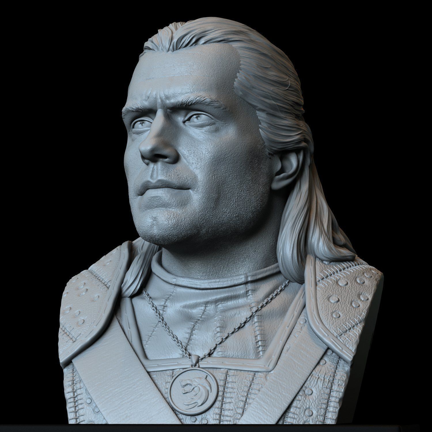 Geralt of Rivia from The Witcher 3D model 3D printable | CGTrader