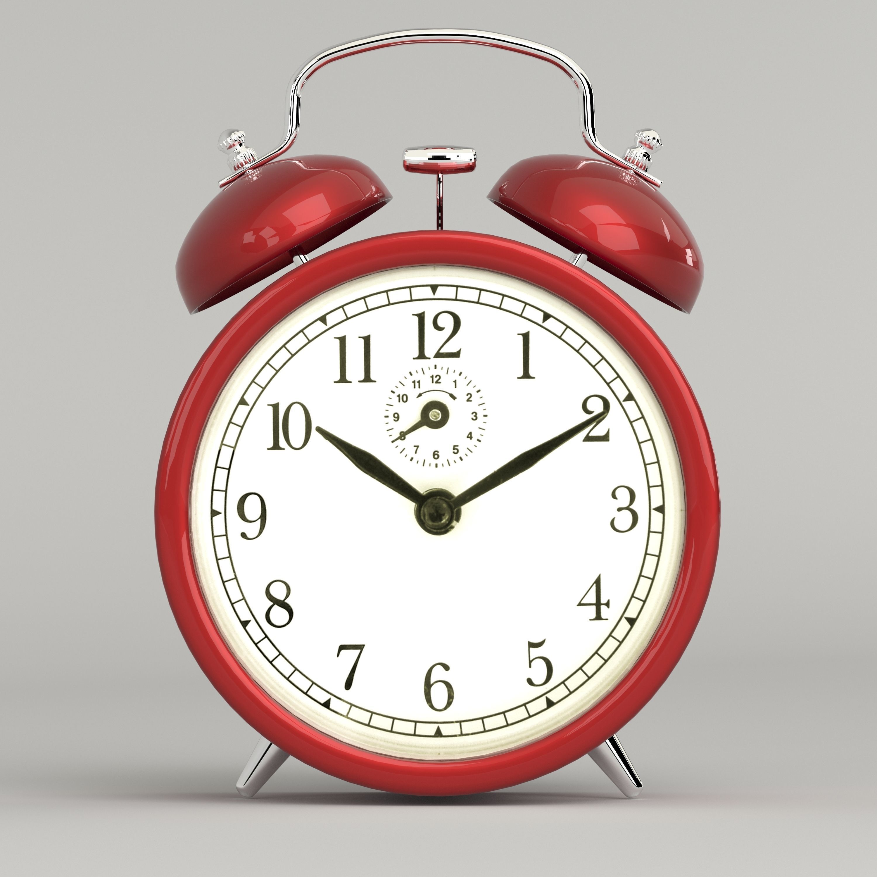 DEKAD Alarm clock 3D model CGTrader