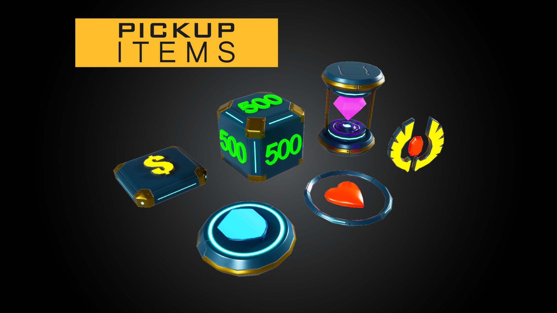 Modular Pick Up Items