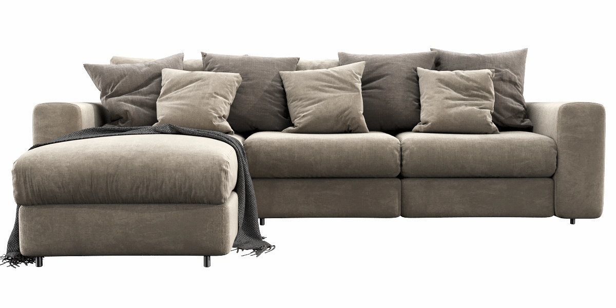 Ditre Italia Freedom Chaise Lounge 3D model CGTrader