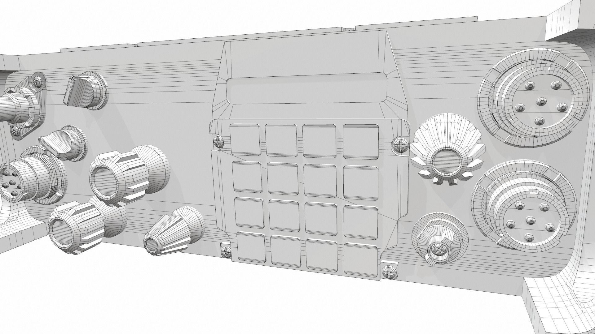 Radio military AN PRC-119 3D model | CGTrader