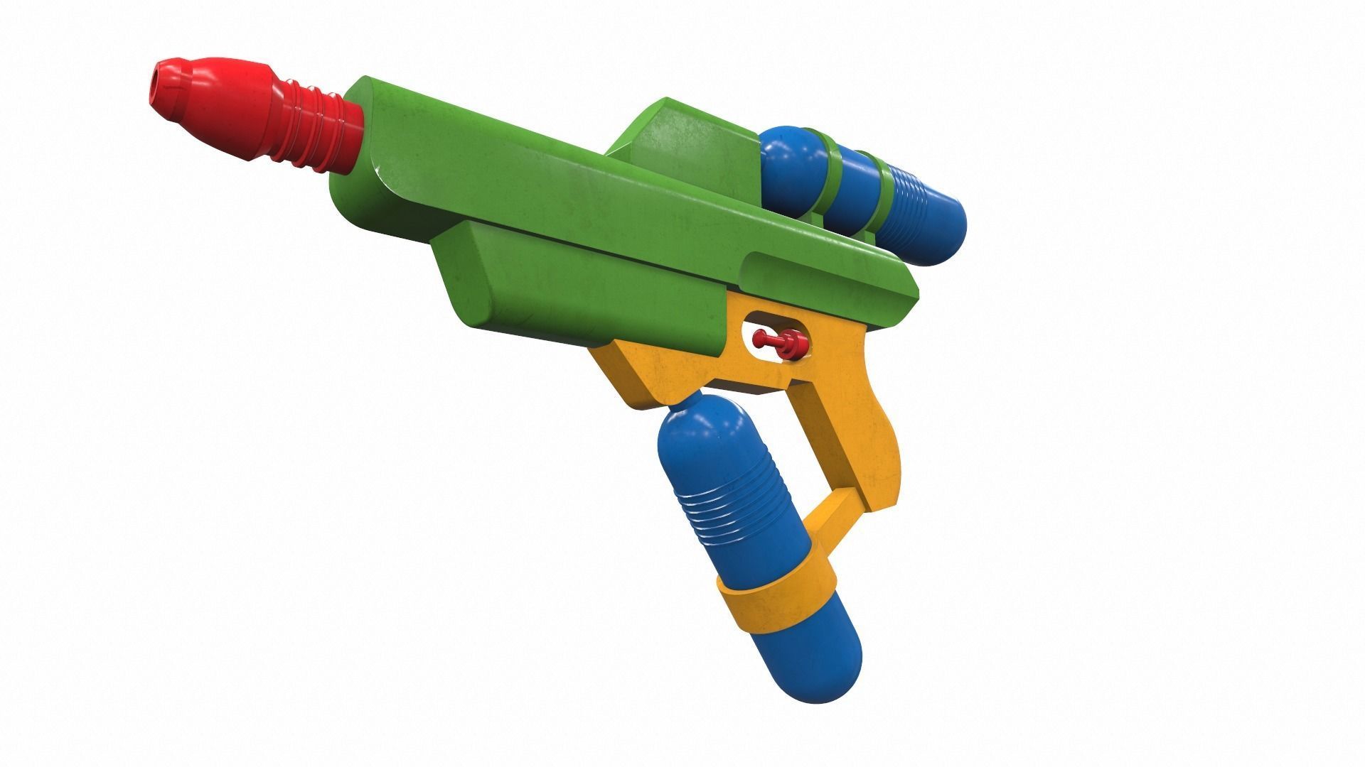 Toy water gun 1 3D model CGTrader