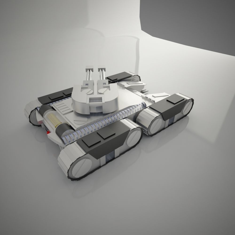 3D model BEAM TANK VR / AR / low-poly | CGTrader