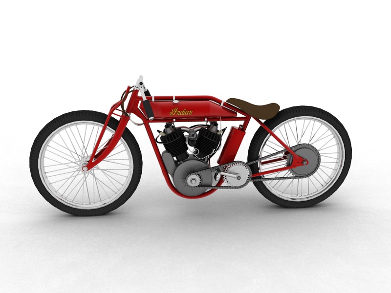 Model Indian Boardtrack Racer 1920 Cgtrader Indian Boardtrack Racer 1920 Model Max Obj Mtl S Fbx C4d Dxf 4