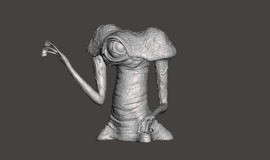 The WAR OF THE WORLDS classic ALIEN toy figure