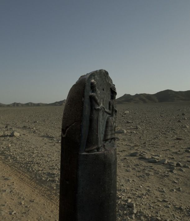 ASSYRIAN - STELE CODE OF HAMMURABI - 3D printing 3D model 3D printable ...